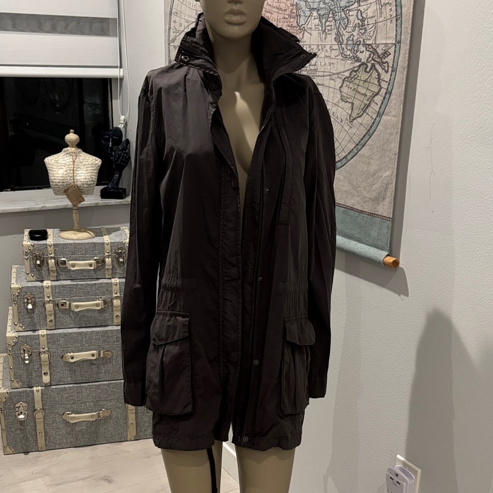 James Perse Dark Utility Jacket - image 1